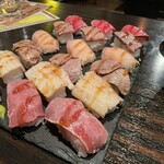 個室居酒屋 肉寿司食べ放題 まいた - 