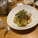 Kashi Bangaichi - むしナスと水晶鶏（680円）
