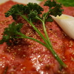 炭焼 金竜山 - 中カルビ　2014.2.2X