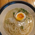 うどんや 大門 - トロ～リ半熟玉子天