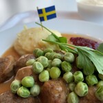 IKEAレストラン - スウェーデンミートボール（１２個）接写