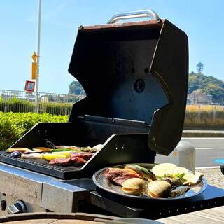 ボリューム満点のBBQプラン