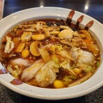 中華酒房 龍晶餃子 - 五目あんかけ麺