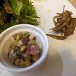 欧風食堂 タブリエ - マグロと豆、きんぴら