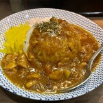ヌードル＆スパイスカレー 今日の1番 - 本日のカレー(チキンカレー)