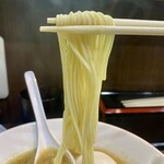 ヌードル＆スパイスカレー 今日の1番 - 相変わらず素敵な麺リフト