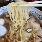 とらや分店 村田や - 麺は中細っところですね