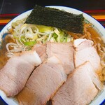 ケンちゃんラーメン - チャーシューメン中盛¥1020 TPねぎ¥100(^^)v