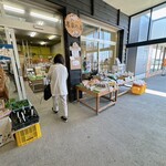 農家の店 - 店舗前