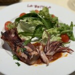 ラ・ベットラ・ダ・オチアイ - ヤリイカのグリル