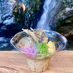 Sagenta - 鮎から揚げ素麺