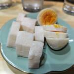 すずや - 山芋・卵（ぬか漬け）