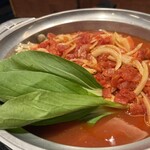ちゃんこ霧島 - トマト鍋