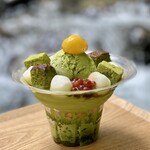 左源太 - 抹茶パフェ