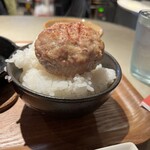 カブトシモキタ - ▪️Pork100%4段ハンバーグ¥1.100