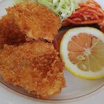 Kuishimbo - チキンカツ＆鮭バター焼