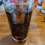 Italian Bar ANCORA - というわけでコーラを。ハンバーガーと言えばコーラ!!