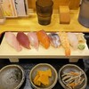 Toro Masa - 握り寿司 7貫。美味し。