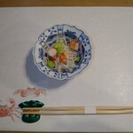 ひろ作 - 魚素麺とテーブルセット