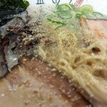 金田家 さくら亭 - たっぷりとゴマを振りかけて