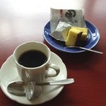 紫翠閣 とうふや - コーヒー（400円）を＋100円で「和スウィーツセット」