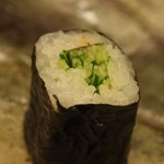 きく家 - かっぱのキュウリがめっちゃ細かく切ってあります