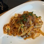 オールデイダイニング オアシスガーデン - 友人が選んだパスタ