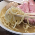 ゴッソウ - ホタテ塩ラーメン麺リフト