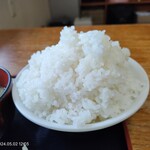 徳次郎食堂 - ご飯普通盛り