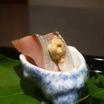日本料理 幸庵 - 〆鯖腐乳がけ