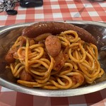 スパゲッティーのパンチョ - 料理写真:ナポリタン小　ロングウインナー
