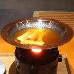 日本料理 幸庵 - 福島県産黒毛和牛と花山椒のしゃぶしゃぶ