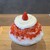 果実と氷　岩澤 - 料理写真:いちご(税込1,800円)
          フワフワなかき氷に苺ソースが掛けられ、その上にはミルクエスプーマ、トップに生苺、氷の中にも苺がゴロゴロと入っており、苺ソースもたっぷり、苺好きには嬉しいですね