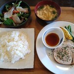 創作Dining風花　Fu-Ka - 豚バラブロックの低温ロースト定食