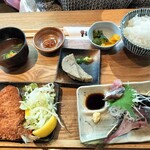 小田原バル - 鯵ざんまい定食