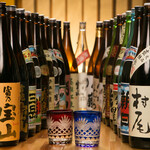 Hare bare - 焼酎、日本酒合わせて100種類以上！