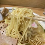 中華そば 富士屋 - 麺のアップ