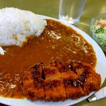 Naiagara - カツカレー 1200円、大森券(ライス＆ルウ大盛) 200円、コールスロー 200円、エッグ 100円