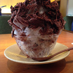 祇園NITI - 2014年2月、ココア氷