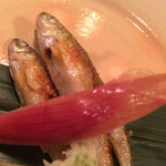 車力門 ちゃわんぶ - もろこの唐揚げ