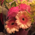 快気祝いの花束いただきました♪