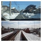 なんばん亭 - 東京は「雪」で交通網がマヒしていました。