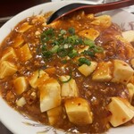 中華料理 好屋麺 - 辛めにお願いした麻婆天津飯。