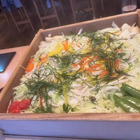 銀座しゃぶ通 マロニエゲート店 - 15種類の野菜 三人前