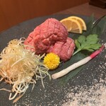 肉と日本酒いぶり  - 牛タンもと　量り売り　約150g