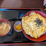 ドライブイン えんや - カツ丼大盛り　970円