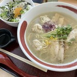 Ramemmi koto - 鯛出汁ラーメン　TKGセット❤️