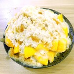 黑岩古早味黑砂糖剉冰 - 芒果牛奶冰