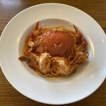 Jijiyababaya - ヘラガニのトマトクリームパスタ3