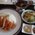 ホウライカントリークラブレストラン - 料理写真:ロースカツカレー ライス大盛り 1,980円